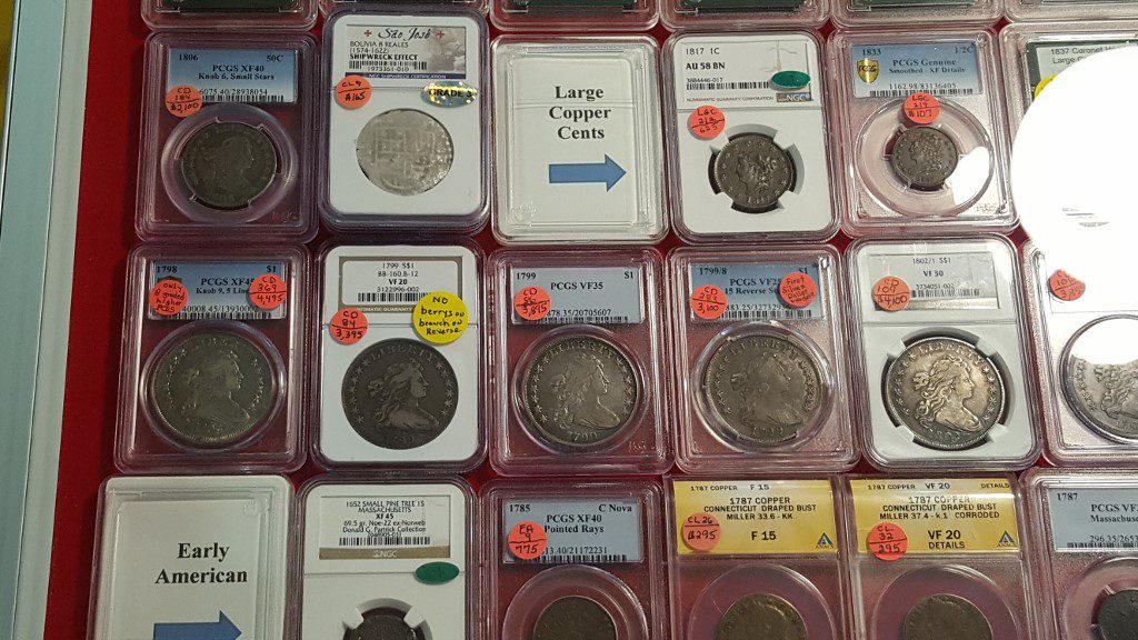 coin show coins wilmington