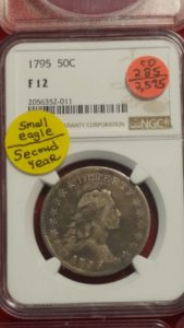 1795 Half Dollar NGC F12