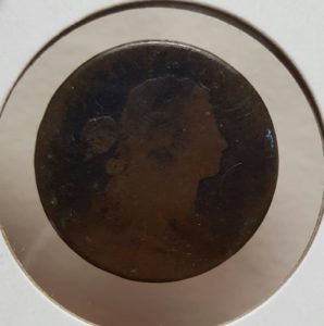 draped bust cent
