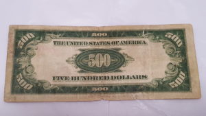 image: $500 bill 1934