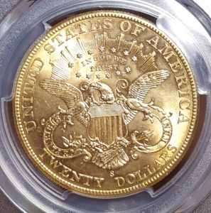 1904-S Liberty $20 Double Eagle Reverse
