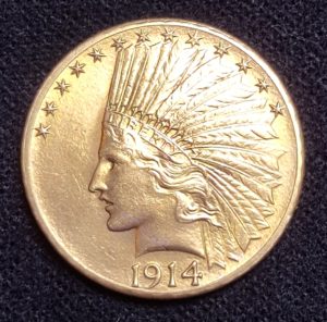 1914-D Indian Gold Eagle