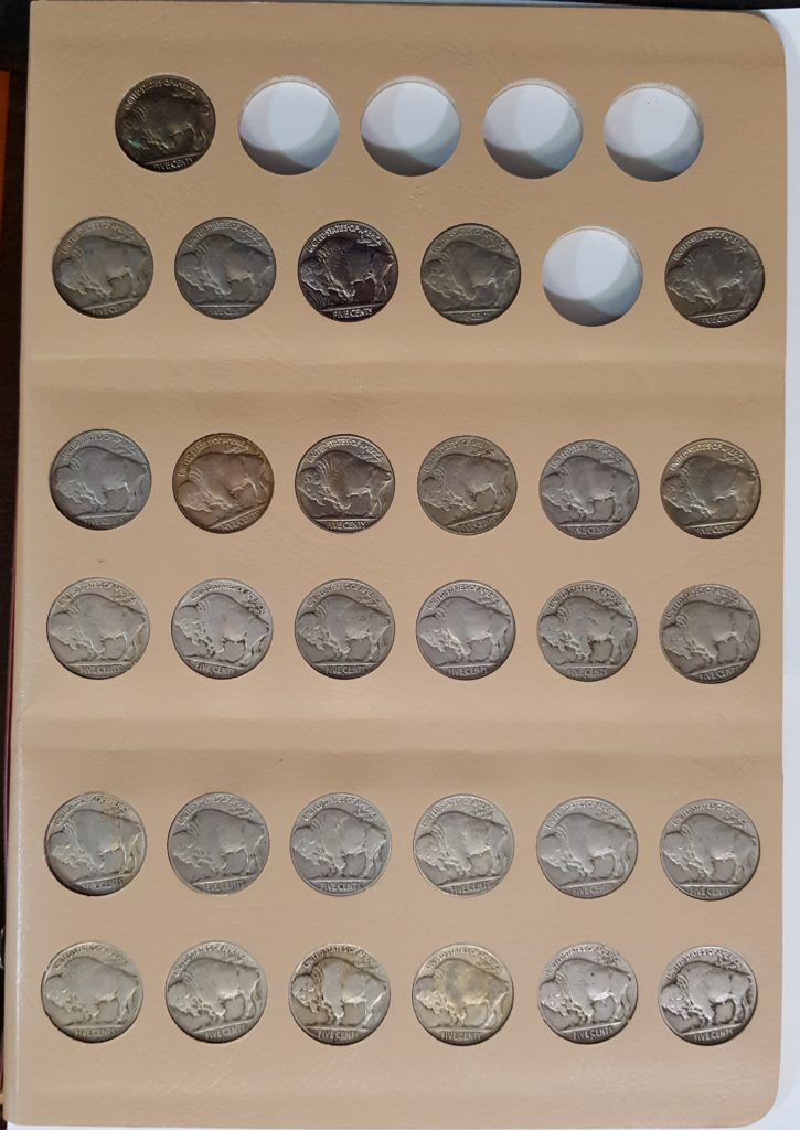 dansco album buffalo nickels